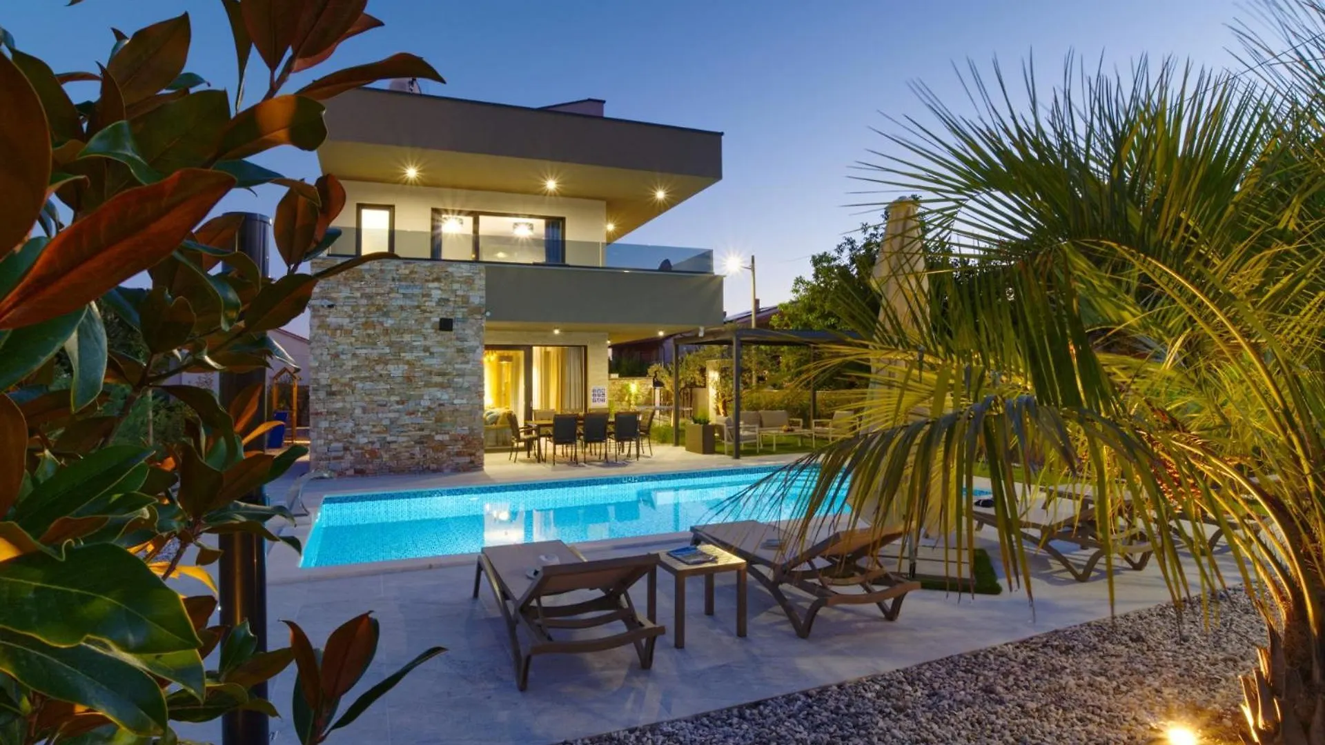 Villa Pieron&Bavigo With Pool, Jacuzzi And Sauna Marcana 0*,